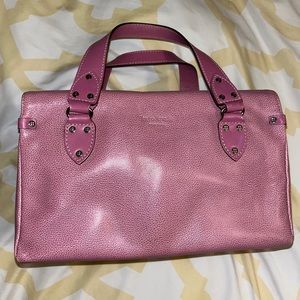Kate Spade New York Small Travis Top Handle Doctor Bag Pink Rare